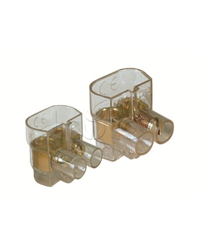 Колодка клеммная соединительная 2х4 мм DKC B42 в Рубцовске Клеммные колодки Pintop.ru