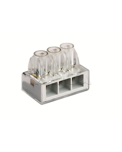 Колодка клеммная соединительная 3х4.5 мм. DKC B63 в Рубцовске Клеммные колодки Pintop.ru