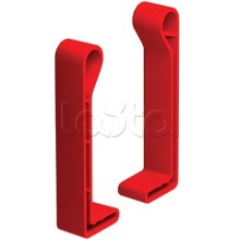 Комплект торцевых заглушек, правая + левая, H 80, полиэтилен RAL3020 DKC LS5000