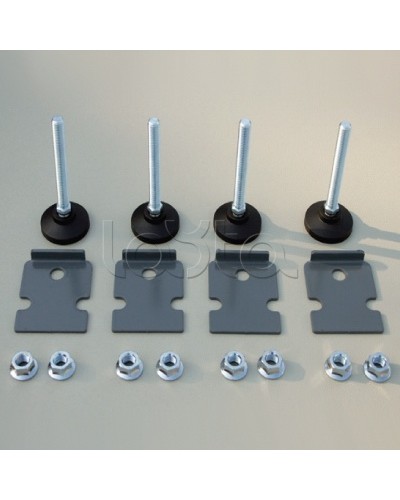 Ножки регулируемые, М12x100мм, 1 упаковка - 4шт. DKC R5A53 в Рубцовске Аксессуары для стоек и шкафов Pintop.ru