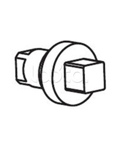 Личинка замка, для малой ручки, под ключ квадратного профиля 8мм DKC R5CE212 в Рубцовске Аксессуары для стоек и шкафов Pintop.ru