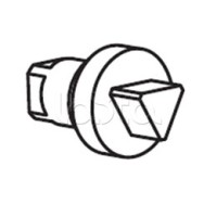 Личинка замка, для малой ручки, под ключ треугольного профиля 7мм DKC R5CE213