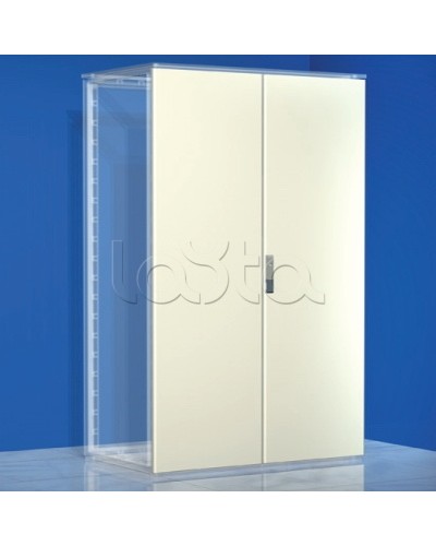 Дверь сплошная, двустворчатая, для шкафов DAE/CQE, 2200 x 1000 мм DKC R5CPE22101 в Рубцовске Аксессуары для стоек и шкафов Pintop.ru