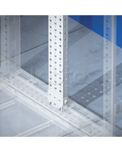 Рейки вертикальные, широкая, для шкафов CQE В=1800мм, 1 упаковка - 2шт. DKC R5PDV18 в Рубцовске Аксессуары для стоек и шкафов Pintop.ru