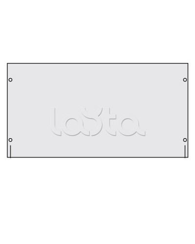 Панель сплошная, 19, высота 6 U, для IT корпусов CQE DKC R5PRK6 в Рубцовске Аксессуары для стоек и шкафов Pintop.ru