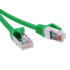 Патч-корд экранированный CAT6 F/UTP 4х2, LSZH, зелёный, 10м DKC RN6FU4500GN