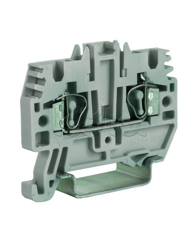 Зажим серый 6 кв.мм DKC ZHM320GR в Рубцовске Держатели, клипсы, скобы Pintop.ru