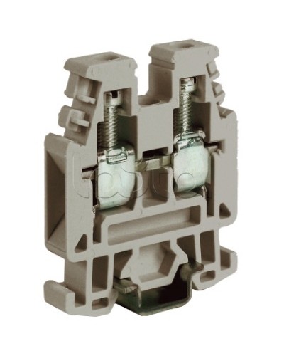 Зажим 4 кв.мм серый DKC ZRP300GR в Рубцовске Крепежные изделия Pintop.ru