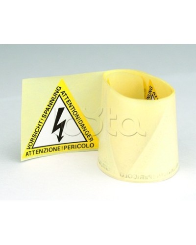 Предупреждающая табличка 60мм DKC ZTA001 в Рубцовске Аксессуары для лотков Pintop.ru