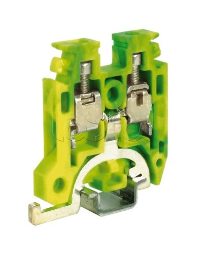 Зажим для заземления желт.зелен 2,5 кв.мм DKC ZTR110 в Рубцовске Крепежные изделия Pintop.ru
