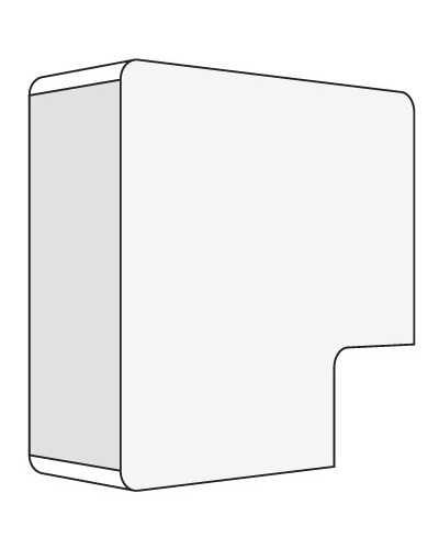 Угол плоский 40x17 DKC 00425 в Рубцовске Аксессуары для кабель-канала Pintop.ru