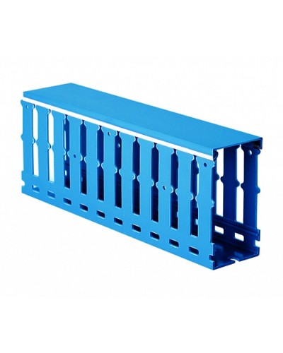 Короб перфорированный, синий RL6 60x80 DKC 01262RL в Рубцовске Аксессуары для кабель-канала Pintop.ru