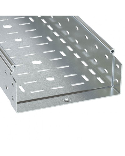 Лоток перфорированный 200х80 L3000 толщ.1,0 мм, горячеоцинкованный DKC (3530410HDZ) в Рубцовске Кабельные лотки Pintop.ru