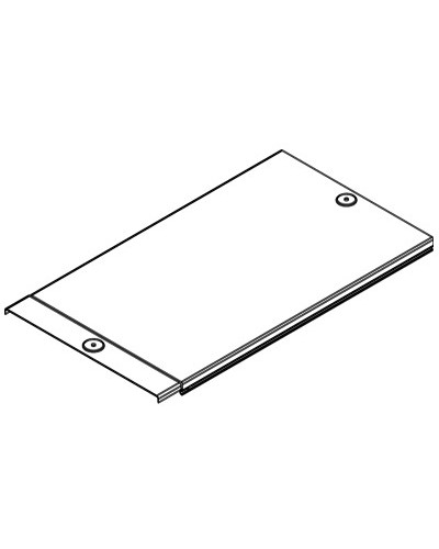 Крышка на лоток с заземлением осн. 100 L2000 DKC 35512 в Рубцовске Аксессуары для лотков Pintop.ru