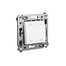 Диммер кнопочный в стену, "Avanti", "Белое облако" DKC 4400343