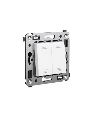 Диммер кнопочный в стену, Avanti, Белое облако DKC 4400343 в Рубцовске Аксессуары для стоек и шкафов Pintop.ru