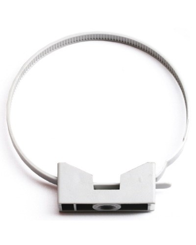 Держатель с хомутиком, д.25 - 63 мм DKC 51263 в Рубцовске Держатели, клипсы, скобы Pintop.ru