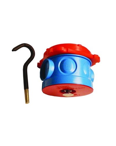 Коробка потолочная с крюком для заливки в бетон, д.70х136мм DKC 59385 в Рубцовске Аксессуары для кабель-канала Pintop.ru