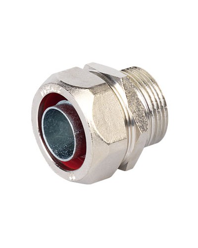 Муфта металлорукав-коробка, ф35мм, IP40/IP44/IP66/IP67 DKC (6014-4035) в Рубцовске Повороты, муфты, тройники Pintop.ru