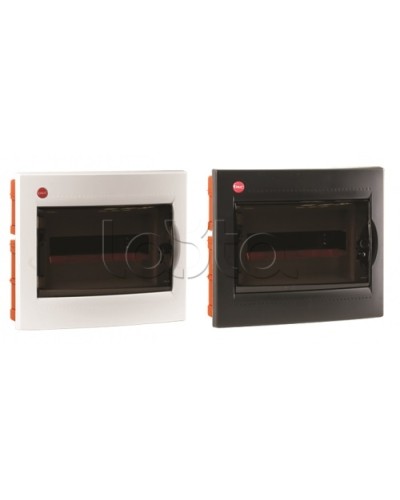 Щиток встраив.с двер.12мод.,IP41,бел., с клем.блок.1х87512 и замком DKC (81912) в Рубцовске Распределительные коробки Pintop.ru