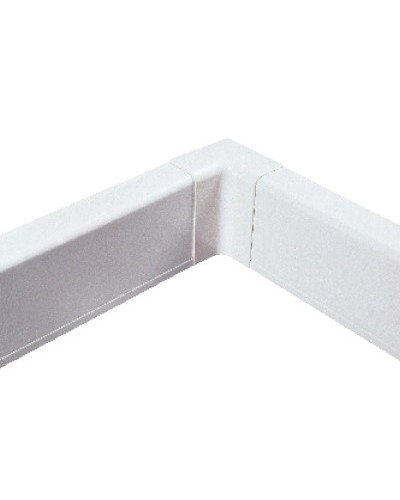 Угол внутренний для плинтусного короба 100х40 мм белый DKC AIR10042 в Рубцовске Аксессуары для кабель-канала Pintop.ru