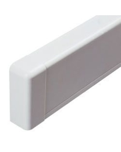 Заглушка для плинтусного короба 100х40 мм белый DKC AIR10045 в Рубцовске Аксессуары для стоек и шкафов Pintop.ru