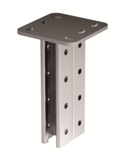 Подвес вертикальный двойной 41х41, L1800 мм, горячеоцинкованный DKC BSD4118HDZ в Рубцовске Аксессуары для кабель-канала Pintop.ru