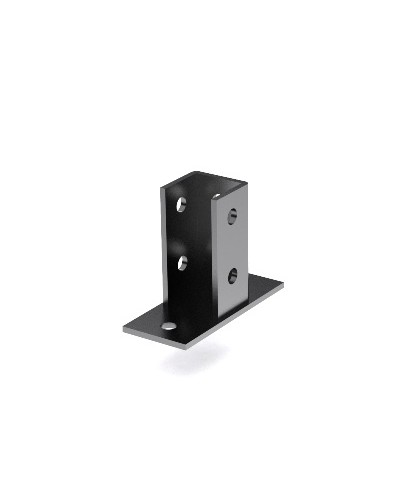 Крепление с площадкой для профиля BPM-41 горячеоцинкованное DKC BSF4102HDZ в Рубцовске Аксессуары для лотков Pintop.ru