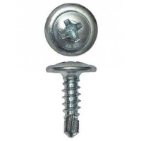 Саморез с пресс-шайбой 4.2x76 со сверлом DKC CM274076