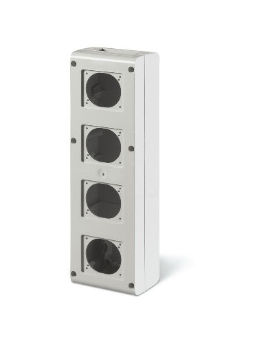 Корпус на 4 поста с основанием 70х87 мм. DKC DIS6323501 в Рубцовске Аксессуары для стоек и шкафов Pintop.ru