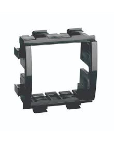 Каркас под 2 модуля Brava, чёрный DKC (F0000MB) в Рубцовске Блоки розеток Pintop.ru