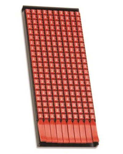 Маркер для кабеля сечением 0,5-1,5мм символ „O” DKC MKCOS1 в Рубцовске Крепежные изделия Pintop.ru