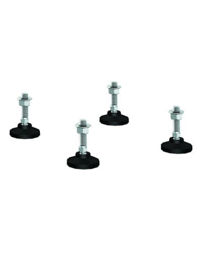 Ножки регулируемые, М12x50мм, 1 упаковка - 4шт. DKC R5A45 в Рубцовске Аксессуары для стоек и шкафов Pintop.ru