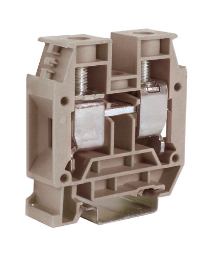 зажим серый 35 кв.мм DKC ZCBC35GR в Рубцовске Аксессуары для стоек и шкафов Pintop.ru