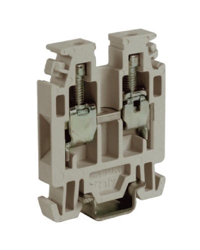 Зажим 2,5 кв.мм серый DKC ZRN500GR в Рубцовске Крепежные изделия Pintop.ru