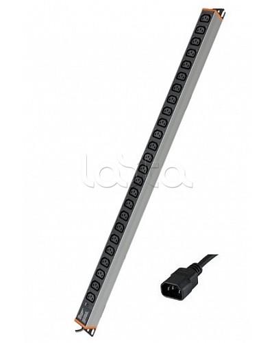 Блок распределения питания вертикальный для 19 шкафов DKC R5VIEC24PIC14 в Рубцовске Аксессуары для стоек и шкафов Pintop.ru