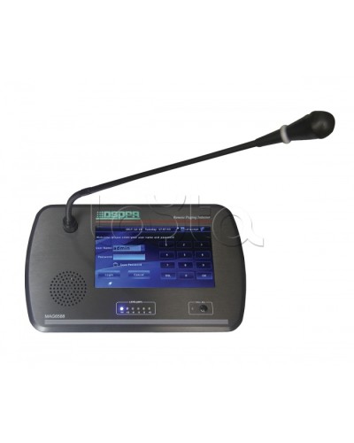 Консоль микрофонная DSPPA MAG-6588 в Рубцовске Система оповещения и трансляции Dsppa Pintop.ru