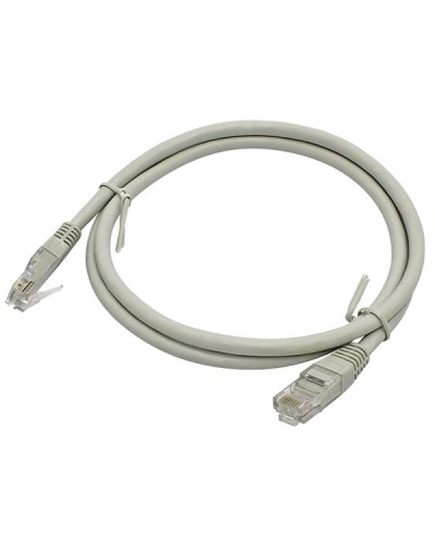 Шнур коммутационный U/UTP категория 5e PVC 1,0 м, серый DR-180007 Datarex в Рубцовске Патчкорды (медные) Pintop.ru