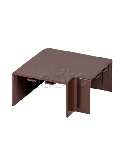 Поворот 90 гр. (40х25) (4 шт) темное дерево EKF-Plast EKF (abd-40-25x4) EKF (abd-40-25x4) в Рубцовске Аксессуары для кабель-канала Pintop.ru