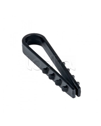 Дюбель-хомут для круглого кабеля (5-10мм) черный (50шт.) EKF PROxima (plc-ncs50-5x10b) в Рубцовске Крепеж: Дюбели, шурупы, саморезы Pintop.ru