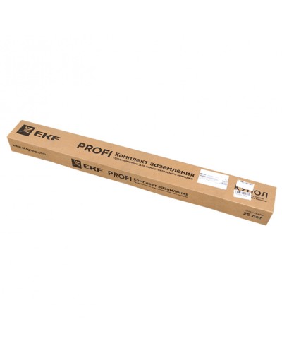 Комплект заземления с заострением 3х3м PROFI, HZ EKF PROxima (gc-21301-profi) в Рубцовске Электротехническое оборудование Pintop.ru