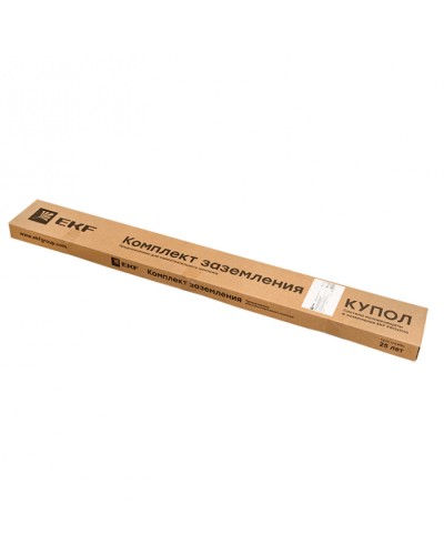 Комплект заземления 6м (стержни D=20мм) безмуфтовый HZ EKF PROxima (gc-24601) в Рубцовске Электротехническое оборудование Pintop.ru