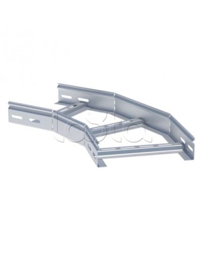 Угол 45 град. горизонтальный для лестничного лотка 80x500 мм EKF (glt4580500) в Рубцовске Аксессуары для лотков Pintop.ru