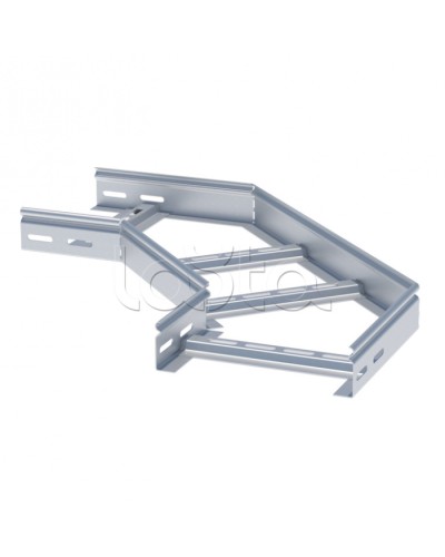 Угол 90 град. горизонтальный для лестничного лотка 100x100 мм EKF (glt90100100) в Рубцовске Аксессуары для лотков Pintop.ru