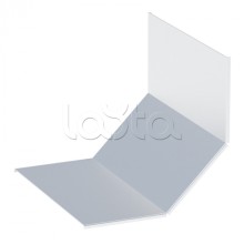 Крышка на угол 90 градусов верт. внутр. лестн. усиленная 150x700 мм (2 мм) HDZ EKF (kviltp90150700-2-HDZ)