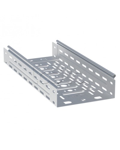 Лоток перфорированный 80х200x2000-0,8 мм EKF (L8020001x2) в Рубцовске Кабельные лотки Pintop.ru