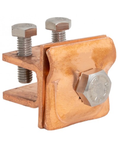 Держатель фальцевый, скручиваемый 3мм, Cu EKF PROxima (lp-33396-cu) в Рубцовске Электротехническое оборудование Pintop.ru