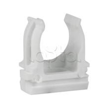 Крепеж-клипса d25 мм (10 шт) белая EKF-Plast (derj-z-25-white)