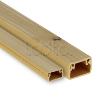 Канал кабельный (16х16) (84 м) светлое дерево EKF-Plast (kk-16-16w)