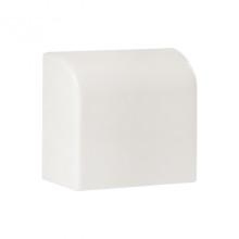 Заглушка (40х25) (4 шт) белая EKF-Plast (ecw-40-25x4)